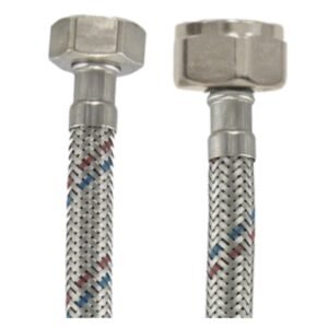 FLEXIBLE LLAVE HI-HI 1/2 X 3/8 30 CMS MATEU