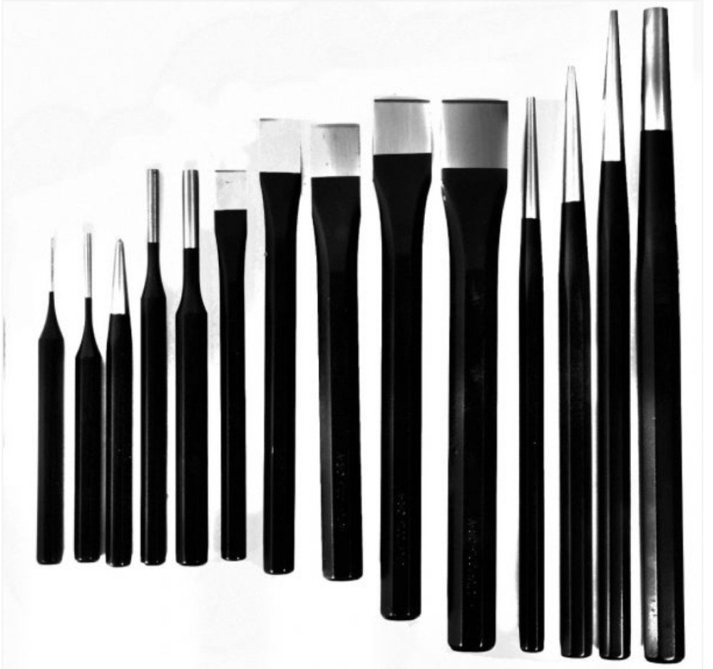 JGO FORMON-CINCEL METALICO 14 PCS UYUSTOOLS - Imagen 3