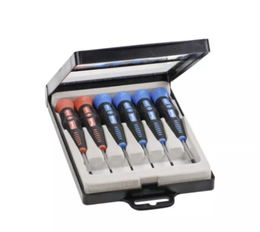 JGO ATORNILLADORES 6PZS PRECISION KWB