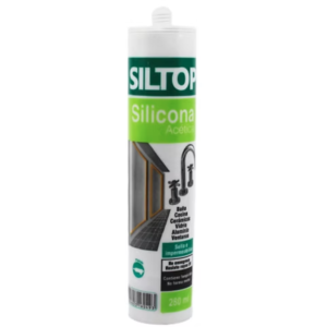 SILICONA ACETICA PISTOLA 300ML TRANSPARENTE
