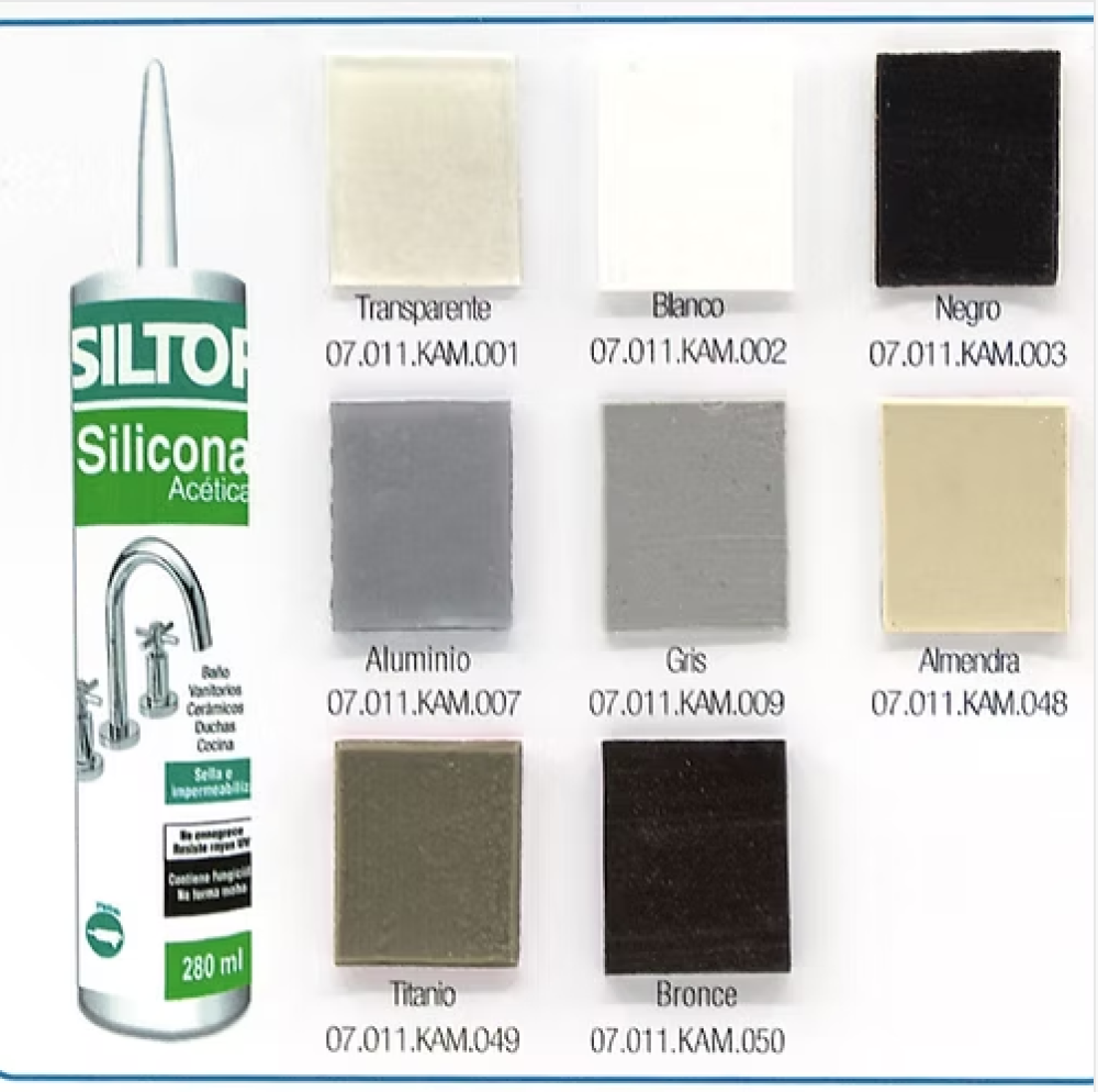 SILICONA ACETICA PISTOLA 300ML TRANSPARENTE - Imagen 2