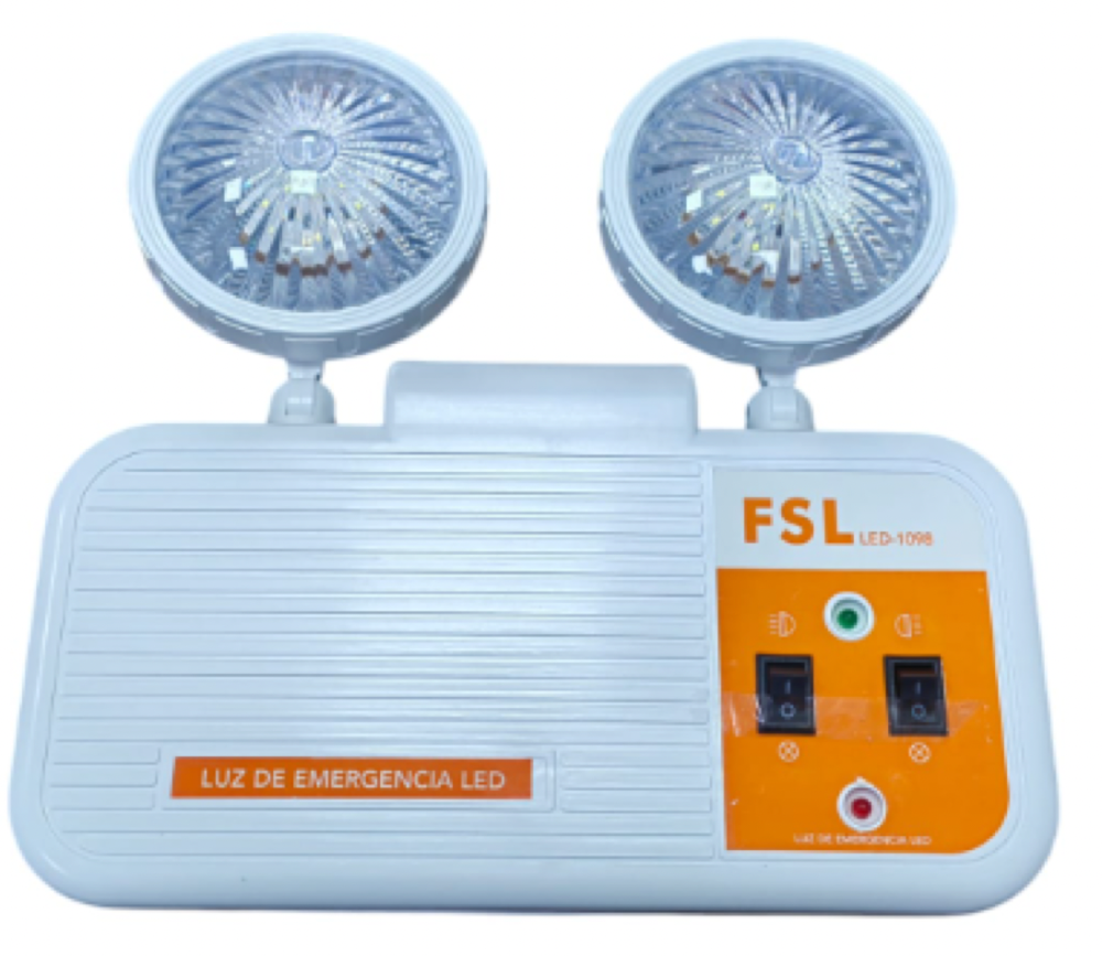 Luz / lampara emergencia 180-265v 4w 6500k fsl