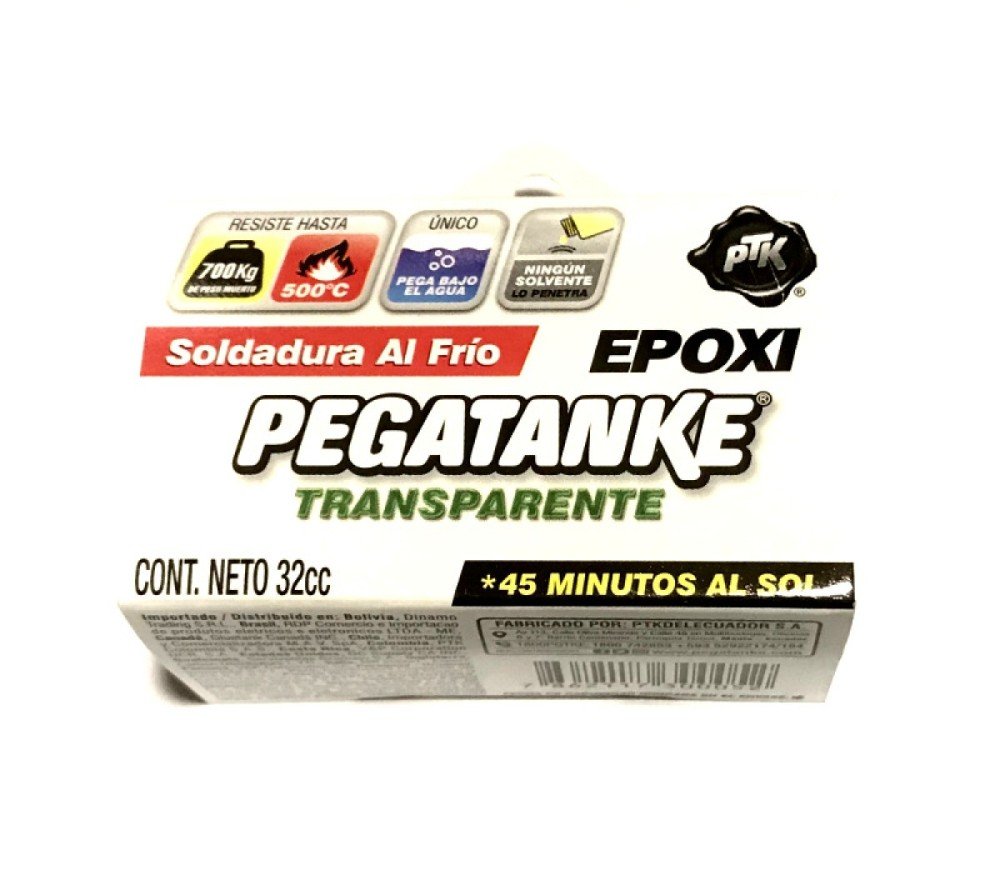 ADHESIVO PEGATANKE TRANSPARENTE - Imagen 2