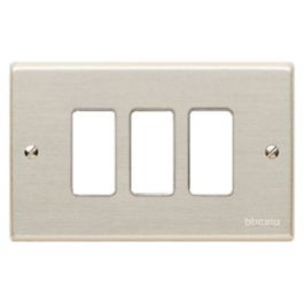 TAPA MODULO MAGIC BTICINO 3P SIN SOPORTE