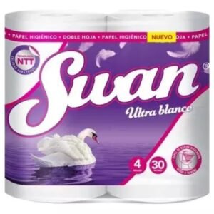 PAPEL HIGIENICO SUAN 30MTS PACK-4UN
