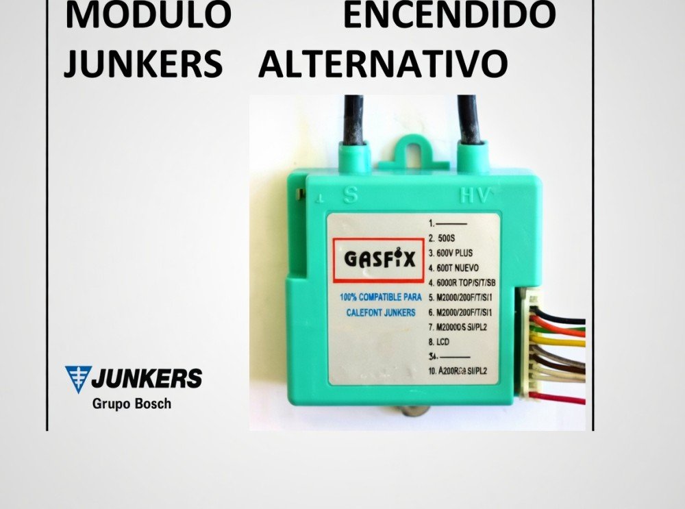 MODULO DE ENCENDIDO JUNKERS ALTERNATIVO VERDE