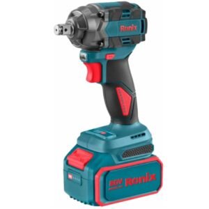 LLAVE DE IMPACTO 1/2' A BATERÍA 20V + 2 BATERÍAS + CARGADOR + MALETÍN 8672 RONIX