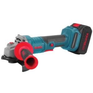 ESMERIL ANGULAR 5' A BATERÍA 20V + 2 BATERÍAS + CARGADOR + MALETÍN 8657 RONIX