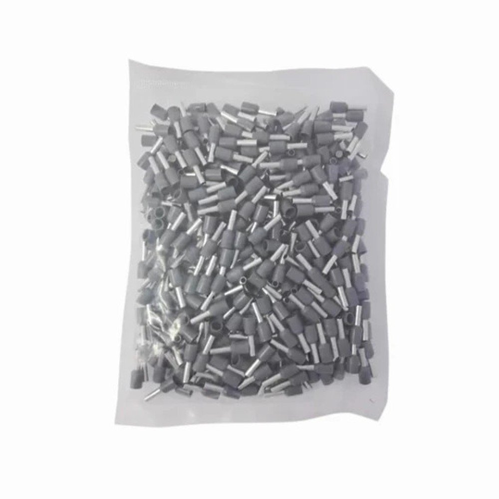 TERMINAL FERRUL CON AISLACION GRIS (14AWG)