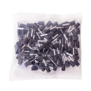FERRUL CON AISLACION NEGRA 16 AWG MGC 100 UN.