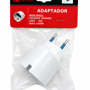 ENCHUFE ADAPTADOR SCHUKO 1500W GENERICO