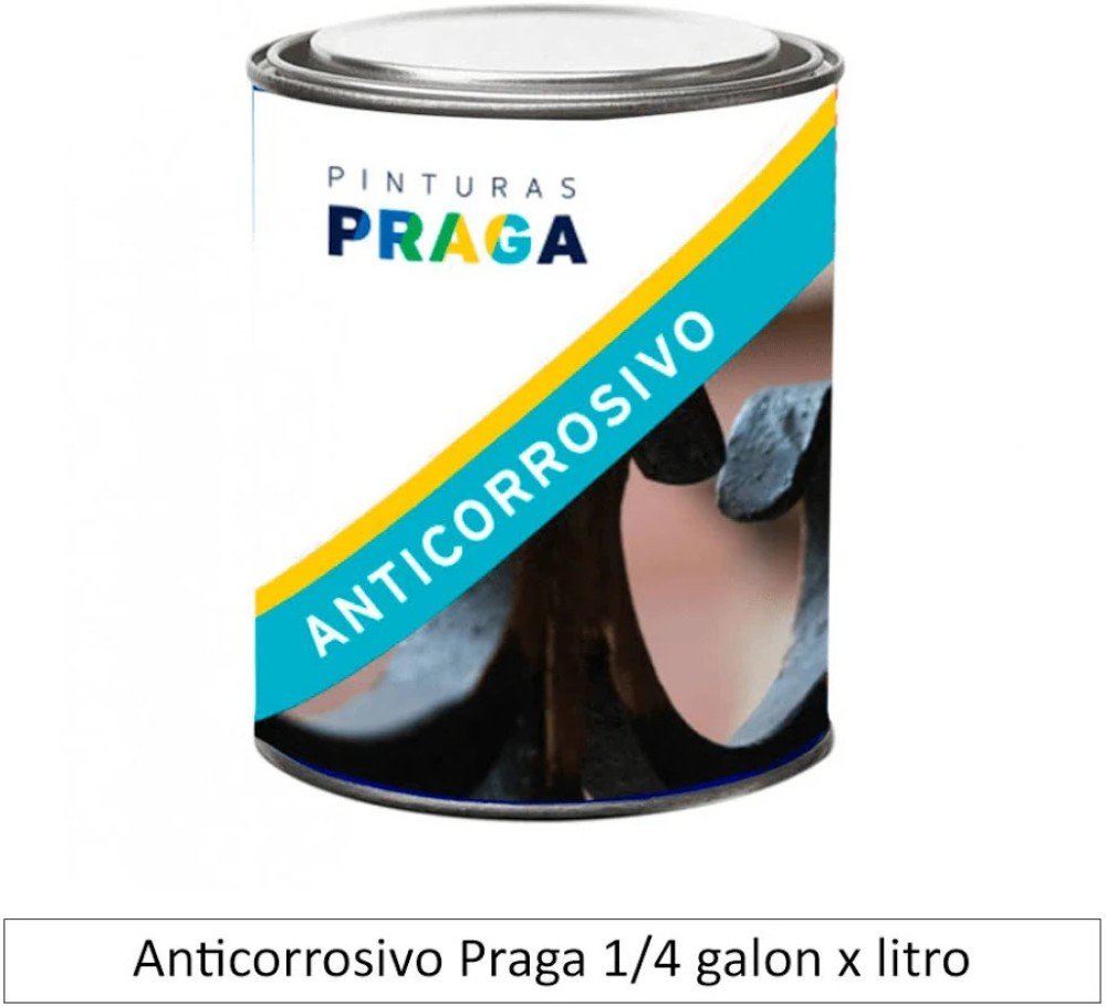 ANTIOXIDO 1/4 GAL ROJO PRAGA